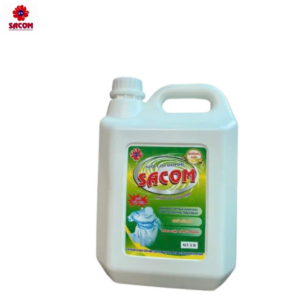 NƯỚC GIẶT ĐẬM ĐẶC KHÔNG MÙI HƯƠNG  5L
